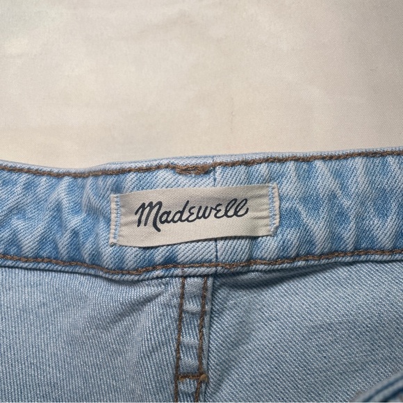 Madewell- The Curvy Perfect Vintage Jean Size 30 Light Merle Wash 90s Straight - Picture 8 of 10